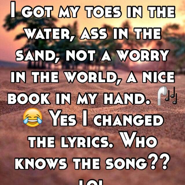 Ass In The Sand Song